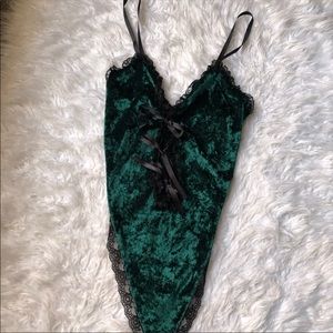 Vintage Velvet Bodysuit